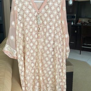 Easy breezy Agha noor kurta and slip